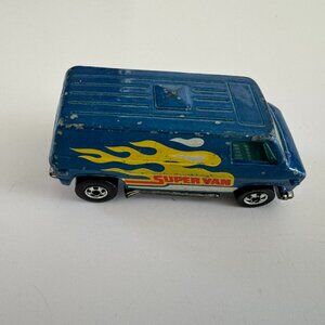 Lot 006 – Hot Wheels/Small Toys.  Sold As Is.  Blue van with flame